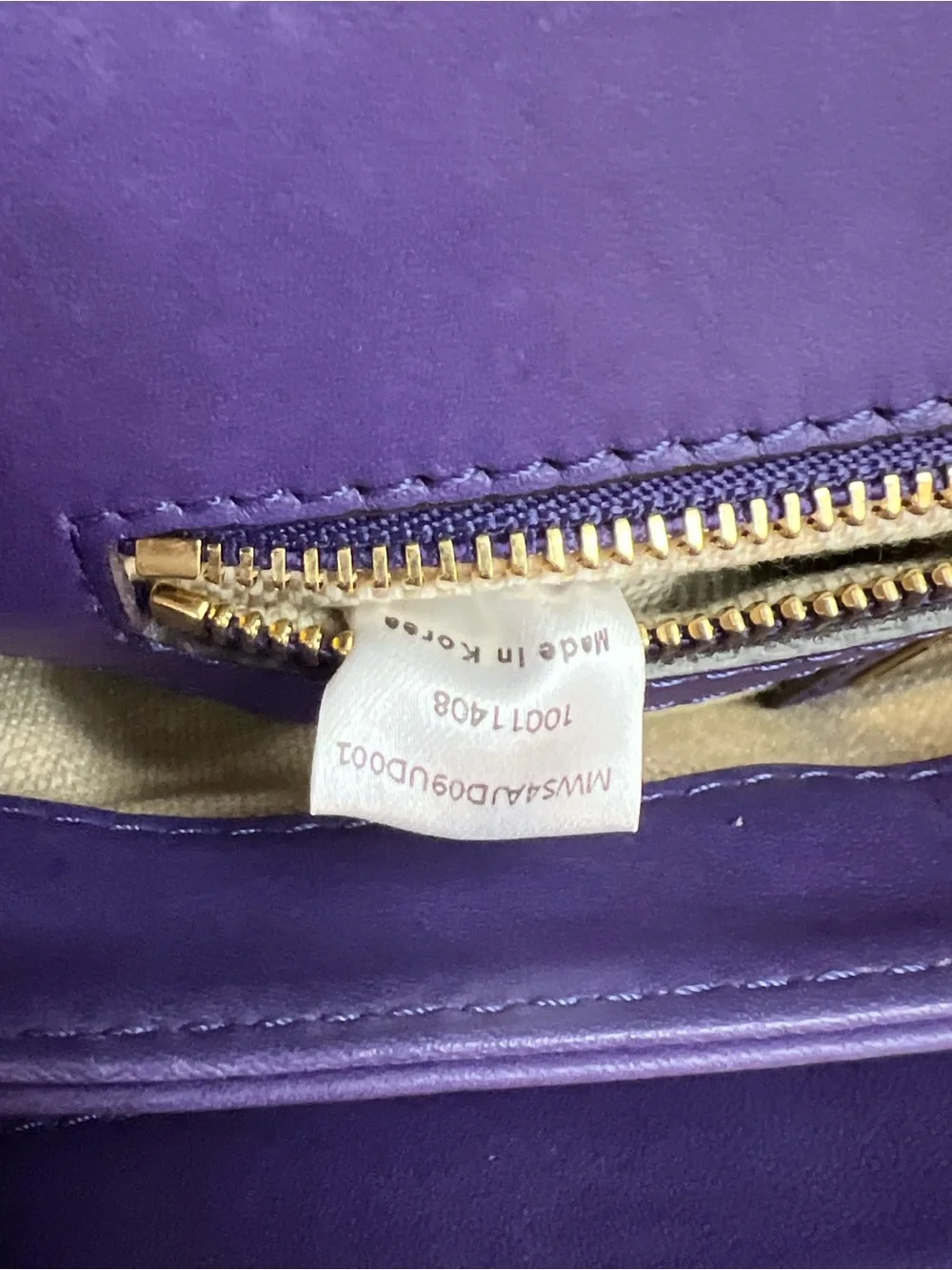 AUTH MCM CROSSBODY PURPLE